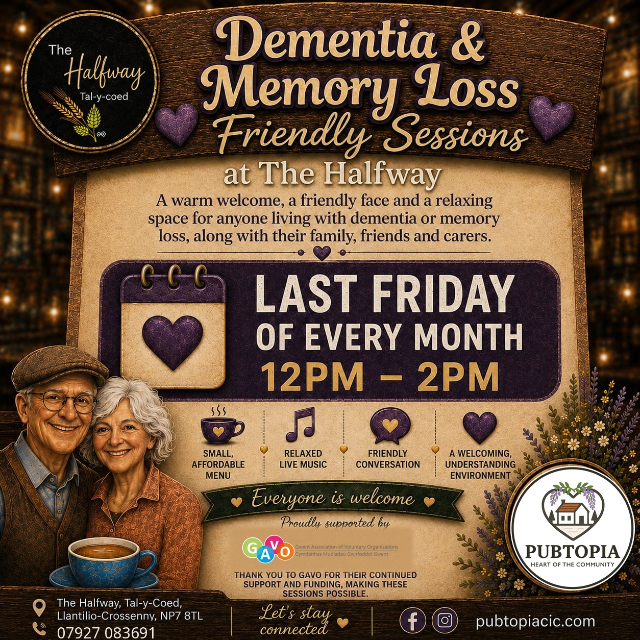 Dementia and Memory Loss Friendly Openings
