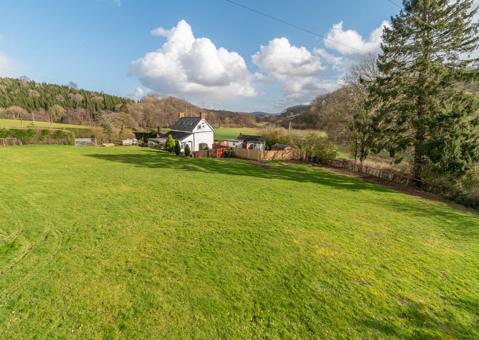 The fields around The Halfway in Tal-y-Coed, Monmouthshire